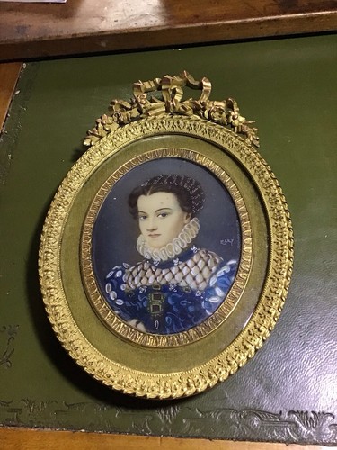 Miniature portrait elizabeth - portrait,