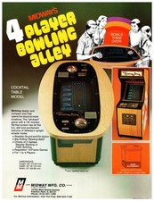 Midway 4 Player Bowling Alley