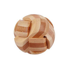 Wooden Brain Puzzle – Educational Logic Game, Kids & Adults, FREE UK Delivery