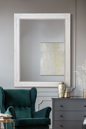 Large mirror antique vintage - large,