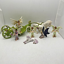 Schleich Bayala Fantasy Fairies Horses carraige Bundle Job Lot 9 items