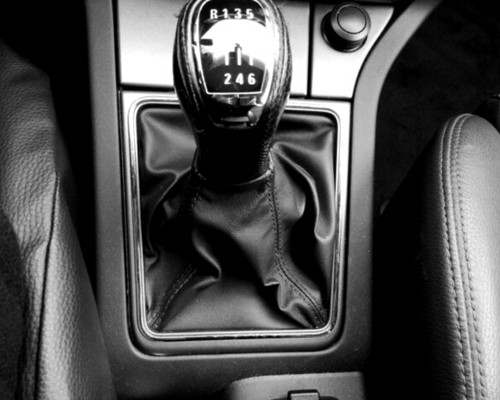 Genuine leather gear shift - genuine,