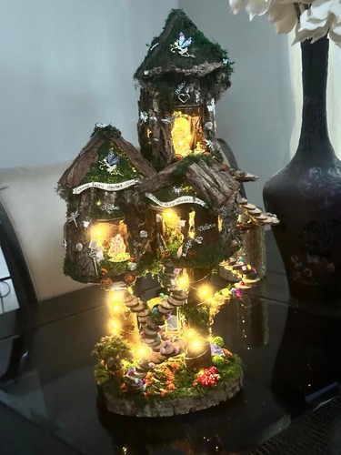 Handmade fairy house fully - handmade,