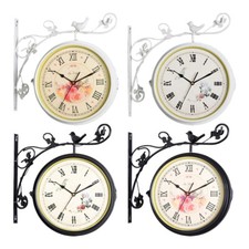 Double Sided Wall Clock