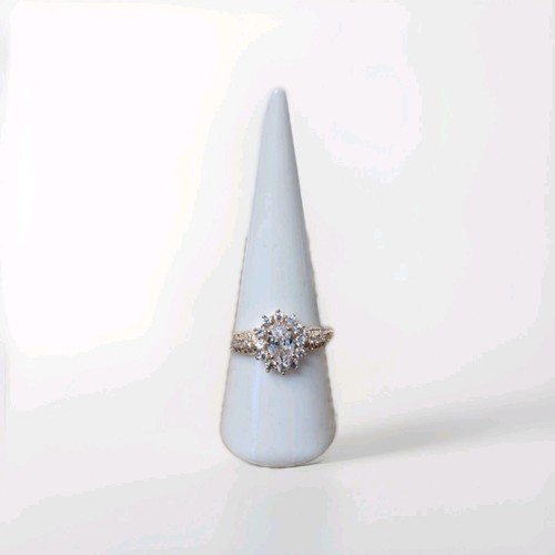 Lovisa cubic zirconia - cubic, rose