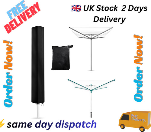 Rotary washing line cover - line, for