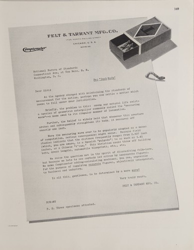 1946 print comptometer - ad,