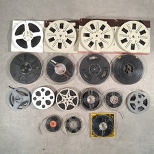 17x 8mm Cine Film Reels