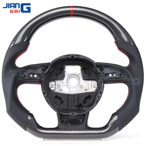 Carbon fiber steering wheel - carbon,