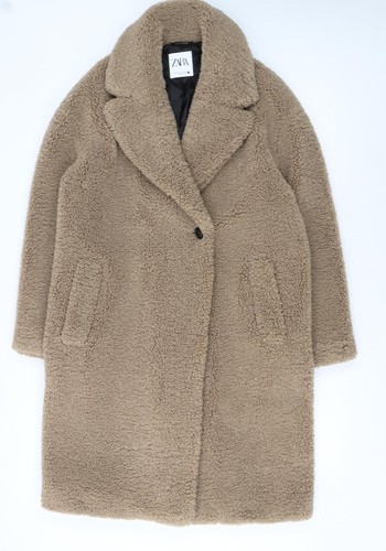 Zara women beige teddy - women,