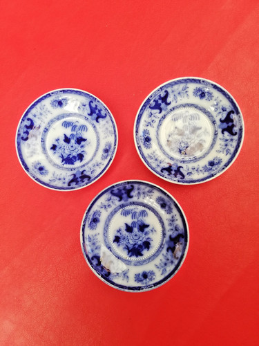 Antique tea plates john - tea,