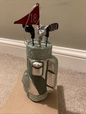 Golf Clubs Glass Hanging