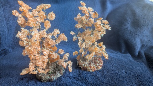 Citrine gem trees - citrine,