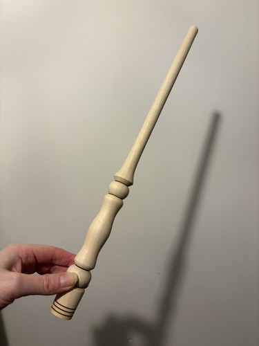 Handmade magic wand - handmade, green