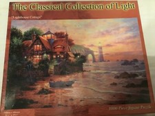 The Classical Collection Of Light 'Lighthouse Cottage' 1000 Piece Jigsaw Puzzle