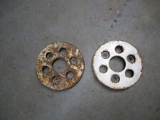 Mitsubishi Canter fuso  Pair front hub caps right + left  1998 - 2005 metal cap