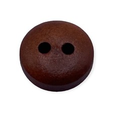 Brown Wooden Buttons 2 Hole 7