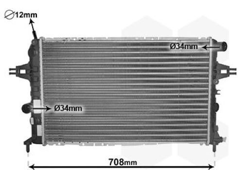 Serck 2519191 radiator for - serck,
