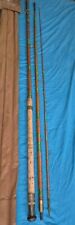 A VINTAGE A.E.RUDGE 15FT SPLICED FLOAT ROD IN AGE RELATED CLOTH BAG 