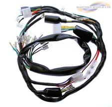 Honda CB350F 1973 1974 Wiring