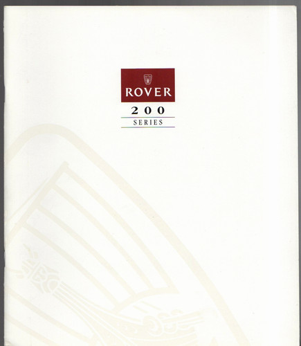 Rover 200 series - rover, uk