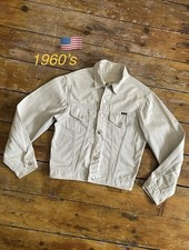 Wrangler 1960’s Cream Denim Trucker Jacket