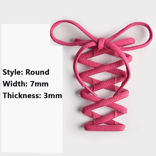 Round solid shoelaces cord - round,