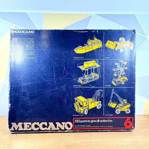 Vtg meccano metal - vtg, construction