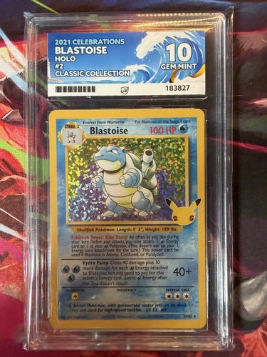 Pokémon tcg blastoise - tcg, 2/102