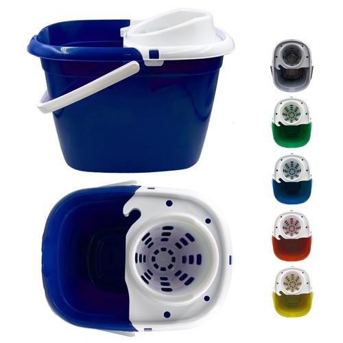 Mop bucket 12l blue with - bucket,