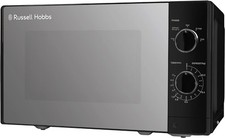 Russell Hobbs RHM2027B Manual Microwave With Defrost Function 800W 20L Black