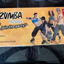 Zumba Fitness Set Toning Sticks + 3 DVD's + Zumba 4 DVD set
