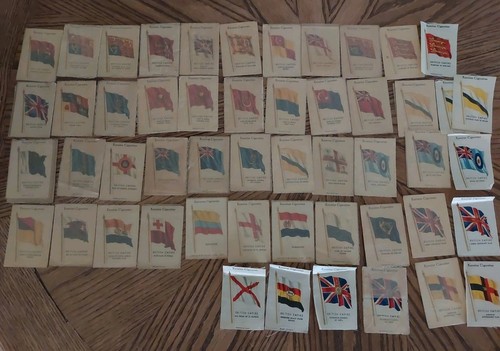 Vintage 30s flags - flags, british