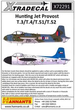 Xtra Decals 1/72 HUNTING JET