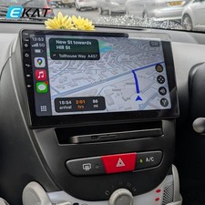 2+64G Car Stereo Radio Sat Nav BT Carplay For PEUGEOT 107 /Citroen C1 Android 15