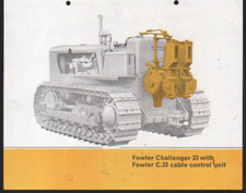 Fowler Challenger "33" Crawler