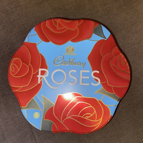 Empty cadburys roses tin - cadburys,