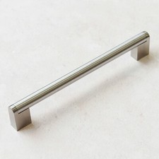 Nickel kitchen cupboard - cupboard, handle