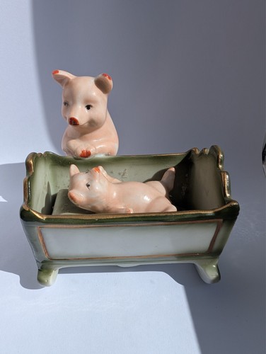 Antique german pink - antique, pig