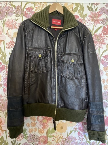 Firetrap dark brown leather - firetrap,