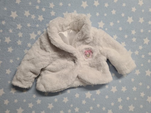 Baby girl white faux fur - girl,