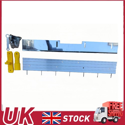 Adjustable screed rake for - rake,