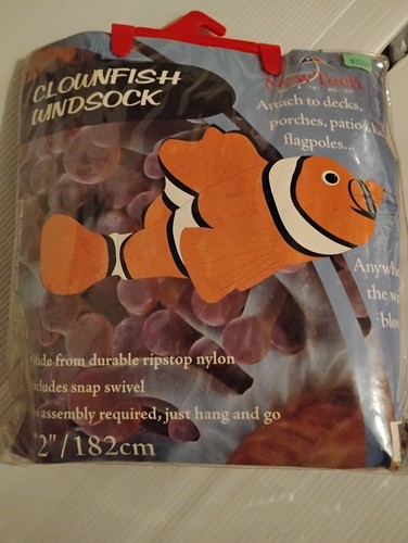 Clown fish windsock - clown,
