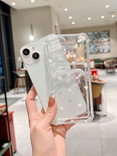 Clear heart pattern - clear, case