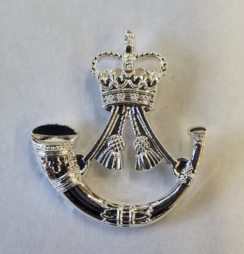 Rifles lapel badge - lapel,