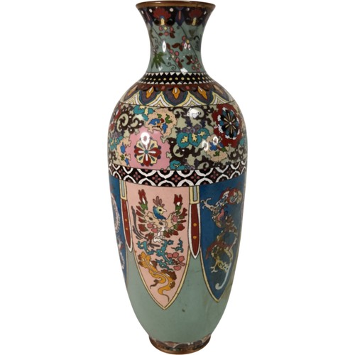 Ornate cloisonne enamel flower - cloisonne,