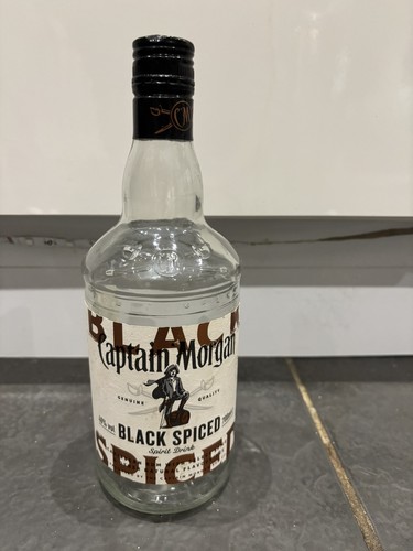 Empty captain morgan - captain,