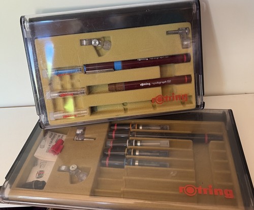 Rotring drawing pens - drawing,
