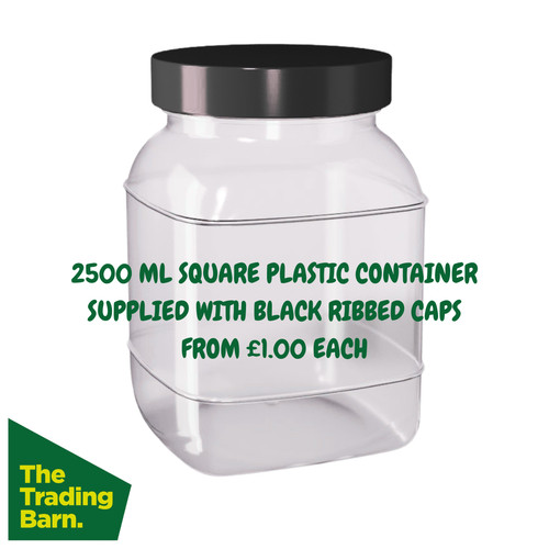 Storage jars screw - jars, plastic
