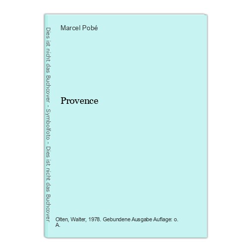 Provence pobé marcel - provence, pobé,